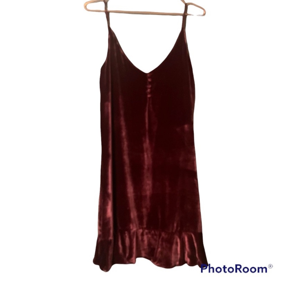 Rails AUDRINA VELVET TANK DRESS Size Large
